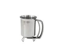 Zenker 44996 Dispensador, Embudo, vertedor de Pasta para Tartas, Acero Inoxidable, Gris, 16 x 11 x 14 cm