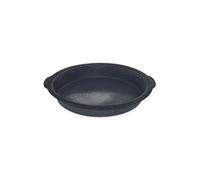 Zenker 685532 - Molde de silicona para tartas, fibra de vidrio, redondo, 25 cm, silicona, fibra de vidrio, nailon, gris, 25 x 4 cm