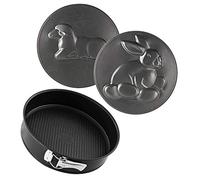 Zenker 7418 Molde-Set con diseño de Suelos, diámetro 26 cm