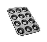 Zenker 7423 Molde para 12 Mini Babas/Savarins 38,5 x 26,5 x 3 cm