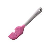 Zenker FCK44916 Espátula 2 en 1 y Limpia el batidor, Silicona, Rosa