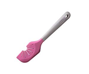 Zenker FCK44916 Espátula 2 en 1 y Limpia el batidor, Silicona, Rosa