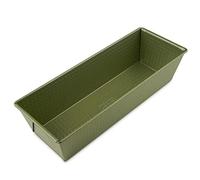 Zenker Molde rectangular Green Vision – Acero antiadherente ILAG con cera natural de carnauba, 30 cm