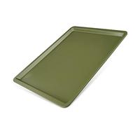 Zenker Green Vision Placa de Horno de Acero con Recubrimiento Antiadherente ILAG con Cera Natural de Carnauba y Vegano, 5 Años de garant., 42x32 cm, 1 ud.