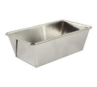 ZENKER Mini molde para tarta de ciruela, 15 x 8,5 cm, acero estañado (color: plata), cantidad: 1 pieza