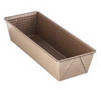 Zenker "Mojave Oro Molde, Acero Inoxidable, Oro/Mahagony, 30 cm de diámetro