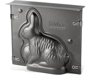 Zenker Molde Completo Conejo para Pascua - Capacidad 600 ml - Molde para Pasteles 3D con Recubrimiento Antiadherente con Motivo de Conejito de Pascua para Hornear - Deliciosa Decoración en Forma de Co