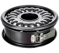 Zenker Molde de la Torta 7004 Deluxe Desmontables tubulares de Fondo Plano de 26 cm