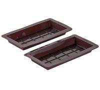 Zenker Molde de silicona para chocolate Dubai, juego de 2 unidades, perfecto para creaciones creativas de chocolate, apto para lavavajillas, resistente a los ácidos de frutas, diseñado en Alemania