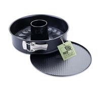 Zenker Molde desmontable con base plana y tubular Perfect Black Ø 26 cm - Molde de alta calidad con revestimiento antiadherente, resistencia al calor +230 °C, fabricado en Alemania