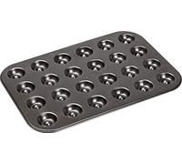 Zenker Molde para 24 buñuelos húsares y Ojos de ángel, Bandeja de Horno revestida (38 x 27 cm), para deliciosas Galletas con Relleno, 1 Unidad