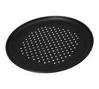 Zenker Molde Pizza Redondo Perforado 32 cm , Special Countries (Negro), Cant. 1