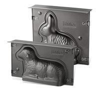 Zenker Pascua moldes conjunto de 2 ILAG revestimiento antiadherente conejo cordero 230 °C Made in Germany