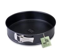 Zenker Perfect Black - Molde desmontable con base plana (28 cm de diámetro), de chapa de acero antiadherente, resistencia al calor +230 °C, fabricado en Alemania