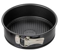 Zenker Perfect Black - Molde desmontable con base plana de 20 cm de diámetro, de chapa de acero con revestimiento antiadherente, resistencia al calor +230 °C, fabricado en Alemania