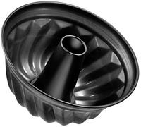 Zenker Pure Molde Rosco Alto en Acero con Revestimiento Antiadherente ILAG, Resistente hasta 230ºC, Fabricado en Alemania, Color Negro, 23x11,5 cm, 1 ud.