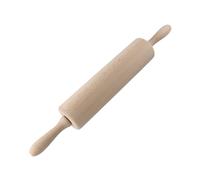 Zenker Rodillo de Amasar con Rodamientos, Rodillo de Repostería para hacer Pan, Masa de Pasta, Pizza y Galletas, Fabricado en Madera de Haya, Color Natural, 44.5 x 6 x 6 cm, 1 ud