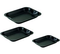 Zenker Set 3 Rustideras, Acero con Revestimiento Antiadherente Ilag, Negro. 3 ud-s.