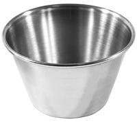 Zenker Set de 2 Flaneras, Moldes de Flan Lisos, Moldes para Gelatina, Postres, Natillas y Pudding, Acero Inoxidable, Aptos para Lavavajillas, Color Inox, 8x5 cm, 2 uds