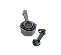 Zenker Set tazas y cucharas medidoras, 10 piezas, aptas lavavajillas, Polipropileno libre de PFA