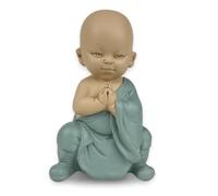 Zen'Light - Estatua de Buda Bonze Iconic -GongFu 1 - Buda bebé simbolismo - Estatua Tranquila y Alegre - Decoración Zen - H 13 cm - Zen'Light