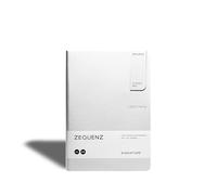 Zequenz Classic 360 Signature Series - Cuaderno (A5, grande, blanco, en blanco, tapa blanda, encuadernación suave, 14,6 x 21 cm, 140 hojas, 100 g/m², fácil de rellenar, minimalista, oficina, uso