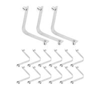 Zerodeko 15 Piezas Clip para Recogehojas de Piscina en V | Fijación Firme, Reduce Movimiento Lateral, Evita Desconexión Accidental, para Cepillo y Mango Estándar