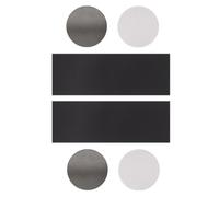 Zerodeko 1juego Tiras Magnéticas Adhesivas Autoadhesivas para Bricolaje Listones Magnéticos Flexibles para Hogar Cocina y Enseñanza de Unidades con Imanes de Refuerzo