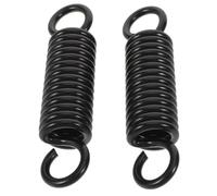 Zerodeko 2 Piezas Resorte de Silla Hamaca de Acero al Carbono Negro | Amortiguación de Impacto, Altura Ajustable, Uso Interior y Patio, para Hamacas y Sillas Colgantes