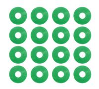 Zerodeko 250 Piezas de Clips de Plástico para Invernadero Verde, Abrazaderas Resistentes para Fijar Malla y Plantas Trepadoras en Jardín