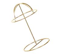 Zerodeko 2piezas Soporte Para Sombreros De Metal Con Diseño Curvo Expositor Decorativo Y Práctico Para Tiendas Y Hogar Organizador Resistente Para Almacenamiento De Gorras Y Pelucas