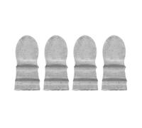 Zerodeko 4 Piezas Cuña Cónica de Acero para Reparación de Mango de Martillo y Reforzamiento de Seguridad, Accesorio Multipropósito para Escenarios de Trabajo Variados