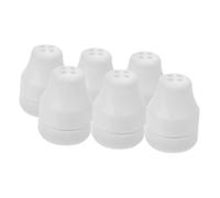 Zerodeko 6 Piezas Perilla Cilíndrica de Plástico para Cordón Ciego de Persianas Romanas con Agarre Cómodo y Alta Durabilidad para Accesorios de Cortinas Modernas