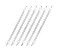 Zerodeko 6 Tubos Calefactores de Cuarzo Blanco para Calentador Eléctrico Rango de Calefacción Extendido y Calentamiento Rápido, Repuestos Ideales para Reparaciones Simples en Casa
