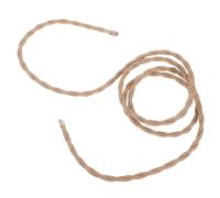 Zerodeko Cable Colgante Vintage de Cuerda Trenzada de Lino y Pvc con Conductividad Estable para Sala de Estar y Comedor Estilo Retro Versátil