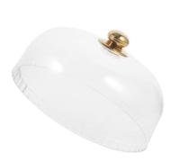 Zerodeko Cubierta De Plástico Transparente para Tartas Cubierta De Cúpula para Tartas De 30 Cm Cubierta Redonda De Acrílico para Soporte De Tartas Campana Redonda para Tartas con