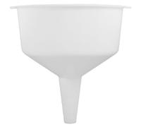 Zerodeko Embudo de boca ancha: Embudo de plástico de 21,5 cm con boquilla ancha para transferir líquidos, polvos, aceites y agua. Herramienta para verter y llenar botellas fácilmente.