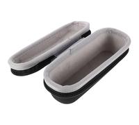 Zerodeko Estuche Rígido EVA para Termómetro, Protector Portátil | Uso en Casa y Viaje, Resistencia al Polvo y Humedad, Oxford y Poliéster, Color Negro