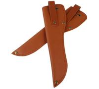 Zerodeko Funda de Cuero para Cuchillos de Despiece, 2 Piezas, Marrón