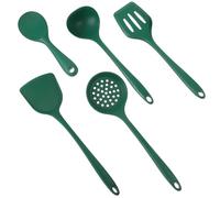 Zerodeko Juego de Espátulas de Silicona Mango Aislante Cocina y Superficie Lisa Resistente a Altas Set de 5 Utensilios para Cocina para Uso Doméstico