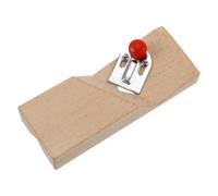 Zerodeko Plano de Chaflán, Cepillo de Recorte para Carpintería, 45 Grados, Fibra y Acero, Beige, para Madera y Placa de Yeso, Manualidades de Madera DIY