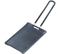 Zerodeko Sartén para Parrilla Rectangular de Hierro con Mango Plegable y Bordes Lisos para Barbacoa Portátil Adecuado para Cocinar Pescado y Verduras en Uso Diario