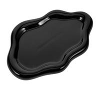 Zerodeko Soporte Elegante de Negra Forma de Cerámica Cuchara Reutilizable y Adecuado para Cocina y de Mesa
