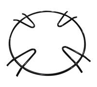 Zerodeko Soporte para Estufa de Gas con Estructura de Cuatro Garras, Soporte Redondo Negro de Hierro para ollas pequeñas y Wok, Accesorio para Cocina y preparación de Alimentos