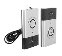 Zerodeko Timbre Inteligente Comunicación Inalámbrica y Función Portátil para Puerta de Casa, Versión H6 de Plástico, sin Baterías Incluidas
