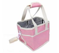 Zerodis Bolsa Portabebidas, Portavasos de café Reutilizable de Lona con Aislamiento para 4 Tazas con Correa para el Hombro para Coche, Picnic, Viajes, Carrito de Bebidas a Prueba de