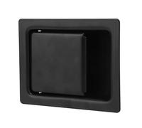 Zerodis Cerradura de Puerta de Paleta de Remolque Cerradura de Panel de Acero Al Carbono 127 X 102 Mm Manija Empotrada Núcleo de Acero Inoxidable para Camión Caja de Herramientas Caravana Autocaravana