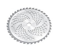 Zerodis Hoja de Sierra Circular 40 Dientes Calidad Cortador Cuchillas Trimmer Hierba Fuerte Acero Duro Jardín Césped 1 Pulgada Agujero