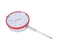 Zerodis Indicador de Cuadrante Indicador de Prueba Mecánico de Acero Inoxidable 0 a 50 Mm Punteros Dobles de Precisión de 0,01 Mm con Base Magnética y Brazo Largo para Mecanizado CNC Medición de