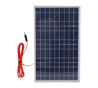 Zerodis Kit de Panel Solar Monocristalino de 80 W con Controlador de Carga de 60 A, Paneles de Cargador Solar de Doble Chip para Fuera de la Red de Casa de Barco RV, 2 X 40 W para Granja de Remolque